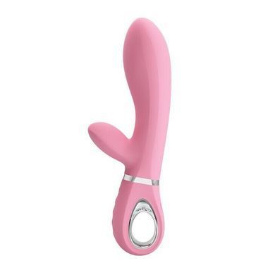 Вибратор с мягкой головкой и клиторальной стимуляцией Pretty Love Thomas купить в sex shop Sexy
