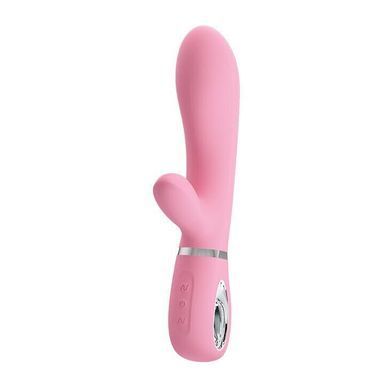 Вибратор с мягкой головкой и клиторальной стимуляцией Pretty Love Thomas купить в sex shop Sexy