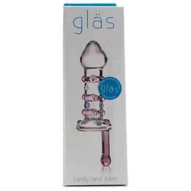 Скляний фалоімітатор Candy Land Juicer Glass Dildo купити в sex shop Sexy