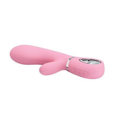 Вибратор с мягкой головкой и клиторальной стимуляцией Pretty Love Thomas купить в sex shop Sexy