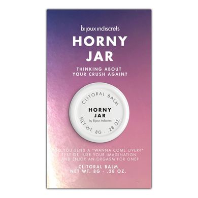 Бальзам для клитора Bijoux Indiscrets Horny Jar (Дрожи от удовольствия) купити в sex shop Sexy