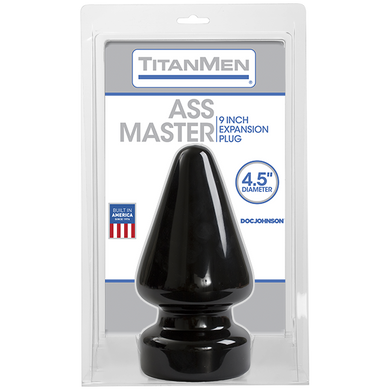 Пробка для фистинга Doc Johnson Titanmen Tools - Butt Plug - 4.5 Inch Diameter Ass Master купити в sex shop Sexy