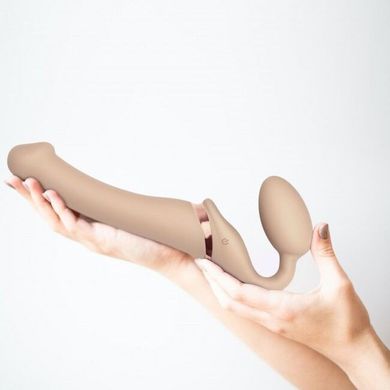 Страпон Strap-On-Me VIBRATING Flesh M купить в sex shop Sexy