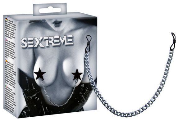 Затискачі для сосків Sextreme Metall Busenkette купити в sex shop Sexy