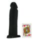 Полая вибро-насадка страпон Fetish Fantasy Extreme 9 Vibrating Hollow Silicone Strap-On Black купить в секс шоп Sexy
