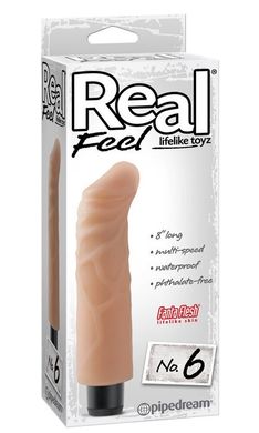 Реалистичный вибратор Real Feel Lifelike Toys №6 купить в sex shop Sexy