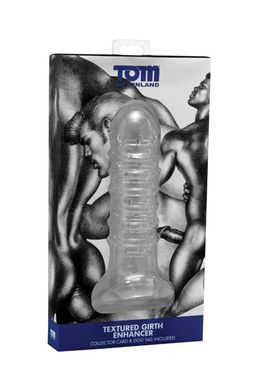 Увеличивающая насадка для члена Tom of Finland Textured Girth Enhancer купить в sex shop Sexy