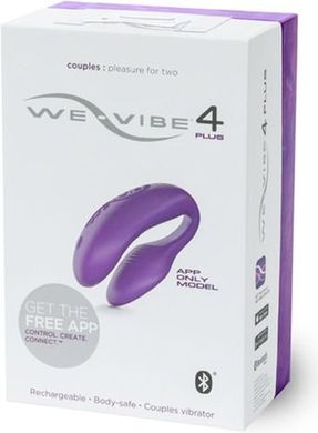 Вибратор для двоих We-Vibe 4 Plus App Only купить в sex shop Sexy