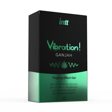 Жидкий вибратор Intt Vibration Ganjah (15 мл) купить в sex shop Sexy