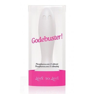 Анальна пробка Love To Love Godebuster Medium Phospho купити в sex shop Sexy