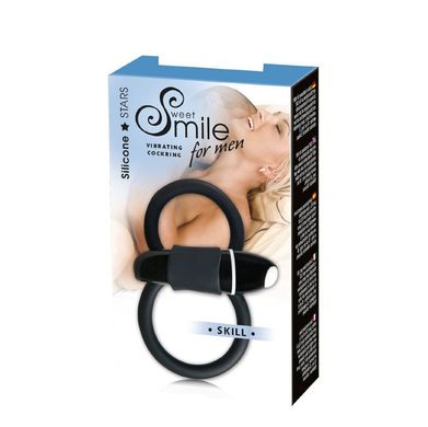 Ерекційне вібро-кільце Smile Double Cock Cage купити в sex shop Sexy