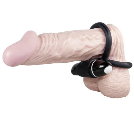 Эрекционное вибро-кольцо Smile Double Cock Cage купить в sex shop Sexy