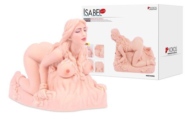 Реалістична лялька-мастурбатор Kokos Isabel купити в sex shop Sexy