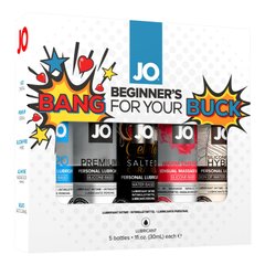 Подарочный набор System JO Limited Edition Gift Set - Bang For Your Buck (5 х 30 мл) купить в sex shop Sexy