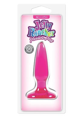 Анальная пробка Jelly Rancher Pleasure Plug Mini Pink купить в sex shop Sexy