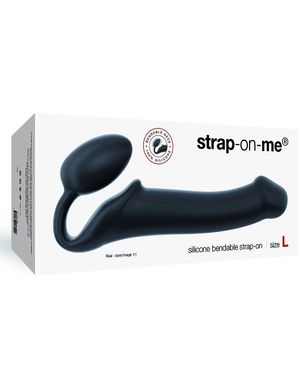 Страпон Strap-On-Me Black L купити в sex shop Sexy