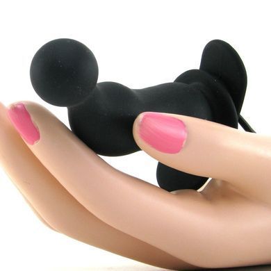 Анальная вибро-пробка Tingler Vibrating Plugs III Black купить в sex shop Sexy