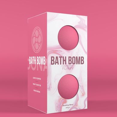 Бомбочка для ванны Dona Bath Bomb - Flirty - Blushing Berry (140 гр) купити в sex shop Sexy