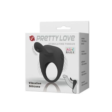 Вибро-кольцо Pretty Love Stimulating Tonguo купить в sex shop Sexy