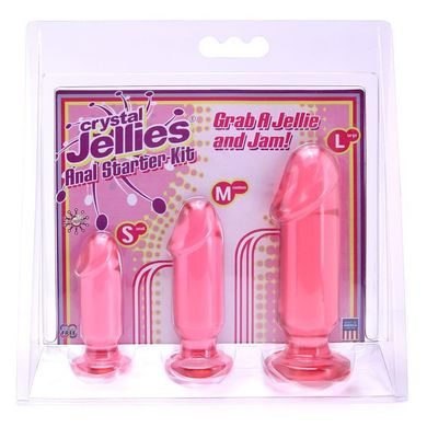 Набір анальних пробок Anal Starter Kit Pink купити в sex shop Sexy