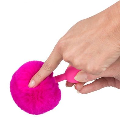 Анальна пробка з хвостиком Colorful Joy Bunny Tail Plug купити в sex shop Sexy