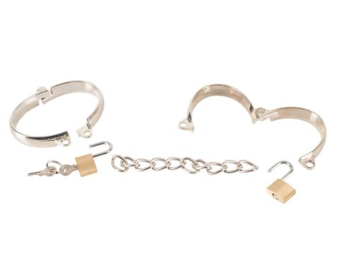 Стильные наручники Bad Kitty Metal Handcuffs купить в sex shop Sexy