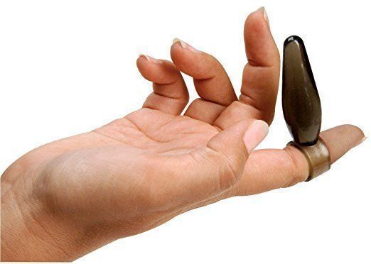 Анальна пробка Bottoms Up Finger Rimmers Small Smoke купити в sex shop Sexy
