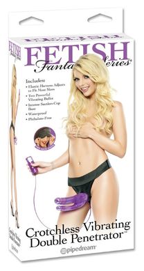 Страпон Fetish Fantasy Series Crotchless Vibrating Double Penetrator купить в sex shop Sexy