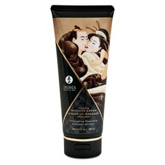 Съедобный массажный крем Shunga KISSABLE MASSAGE CREAM - Intoxicating Chocolate (200 мл) купити в sex shop Sexy
