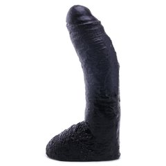 Реалістичний фалоімітатор Basix Rubber 10 Fat Boy Black купити в sex shop Sexy