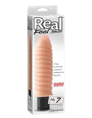 Реалистичный вибратор Real Feel Lifelike Toys №7 купить в sex shop Sexy
