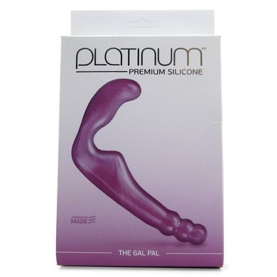 Безремневой страпон Platinum Silicone The Gal Pal Purple купити в sex shop Sexy