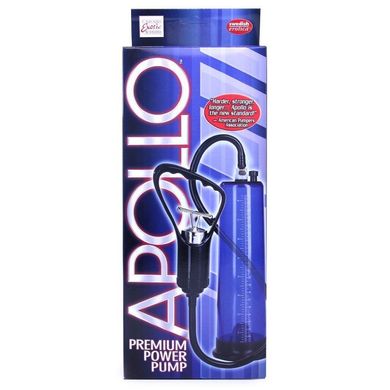 Вакуумна помпа для пеніса Apollo Premium Power Pump Blue купити в sex shop Sexy