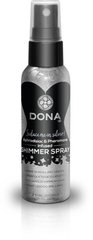 Спрей для тела с блестками DONA Shimmer Spray Silver 60 мл купить в sex shop Sexy