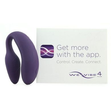 Вибратор для двоих We-Vibe 4 Plus Purple купить в sex shop Sexy