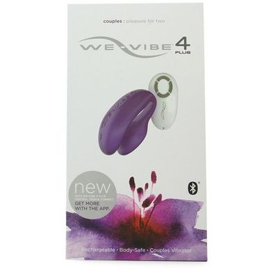 Вібратор для двох We-Vibe 4 Plus Purple купити в sex shop Sexy