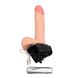 Страпон с вибрацией и фаллосом из биокожи Пикантные Штучки 16 см. купить в секс шоп Sexy