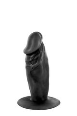 Фалоімітатор Real Body - Real Tim Black, TPE, діаметр 3,4 см купити в sex shop Sexy