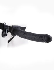 Порожній вібро-страпон Fetish Fantasy Series 11 Vibrating Hollow Strap-On Black купити в sex shop Sexy
