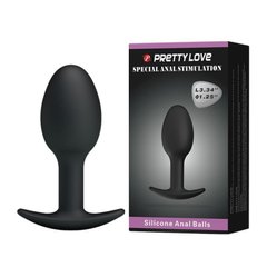 Анальная пробка BLACK Pretty Love купить в sex shop Sexy