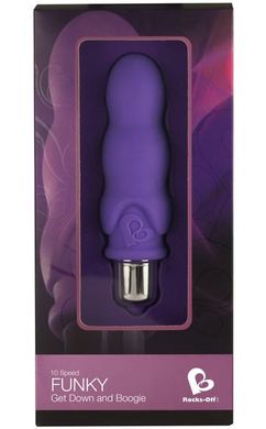 Вібратор Rocks Off Mini-Mates 10 Funky Purple купити в sex shop Sexy
