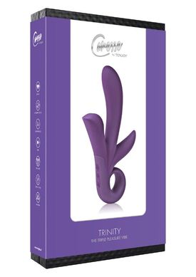 Вибратор для тройной стимуляции Trinity Vibrator Purple купить в sex shop Sexy