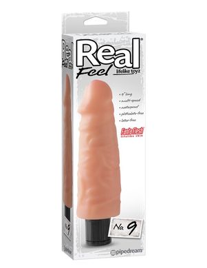 Реалистичный вибратор Real Feel Lifelike Toys №9 купить в sex shop Sexy