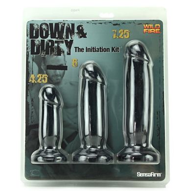 Набор анальных стимуляторов Wildfire Down & Dirty The Initiation Kit купить в sex shop Sexy