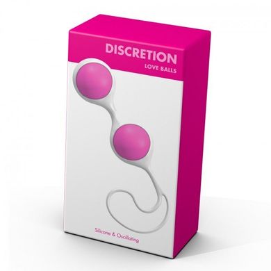 Вагінальні кульки Minx Discretion Love Balls White Pink купити в sex shop Sexy