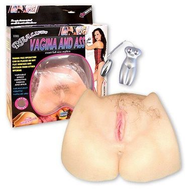 Реалистичный маструбатор Cyber Vibrating Vagina & Anus Flesh 2 купить в sex shop Sexy