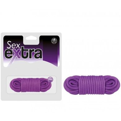 Бондажная мотузка Nanma Sex Extra Love Rope Purple 10 м купити в sex shop Sexy