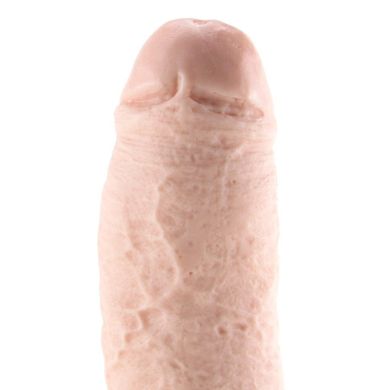 Реалистичный фаллоимитатор Basix Rubber 10 Fat Boy Flesh купить в sex shop Sexy