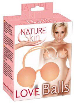 Вагінальні кульки Nature Skin Love Balls купити в sex shop Sexy