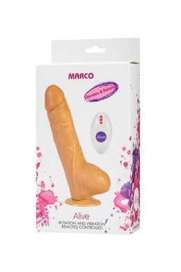 Реалистичный вибратор Alive Marco с ротацией купить в sex shop Sexy